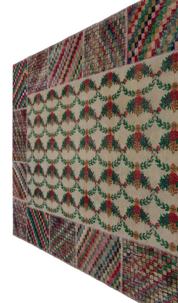 Apex Patchwork Carpet Retro 21750 192 x 293 cm