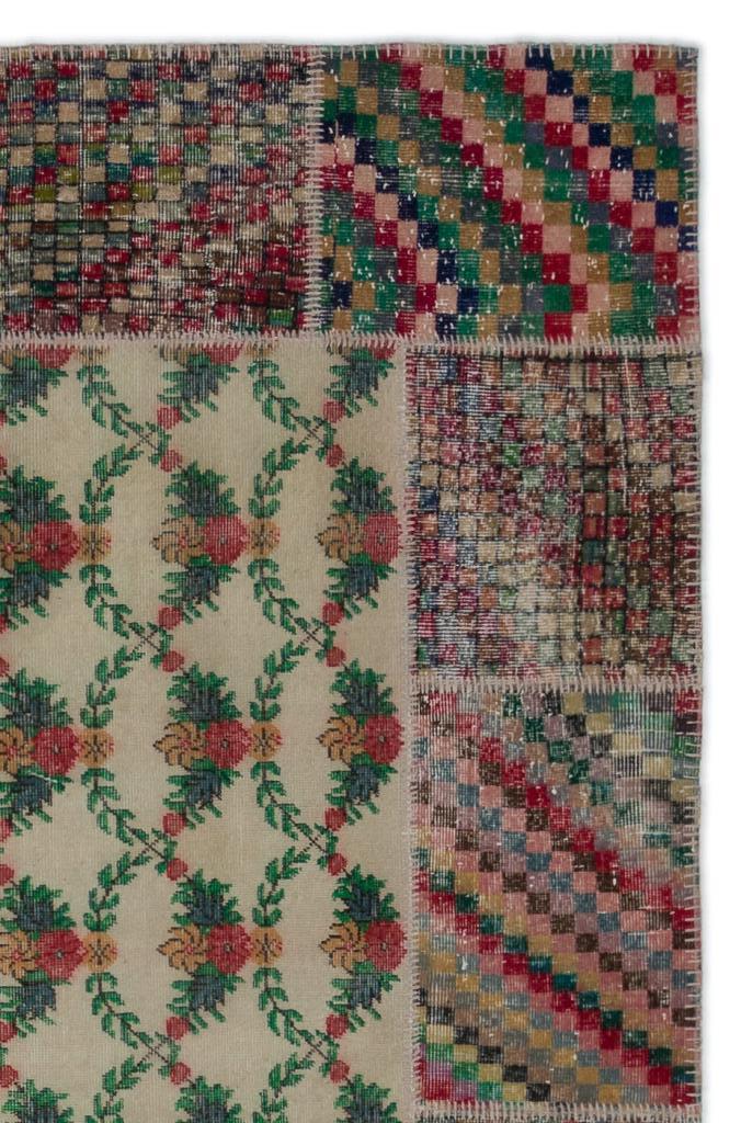 Apex Patchwork Carpet Retro 21750 192 x 293 cm