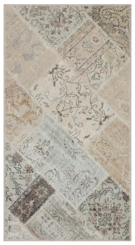 Apex patchwork unique beige 31391 80 x 150 cm