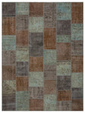 Apex Patchwork Unique Grey 21845 274 cm X 365 cm