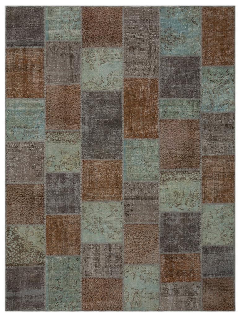Apex Patchwork Unique Grey 21845 274 cm X 365 cm