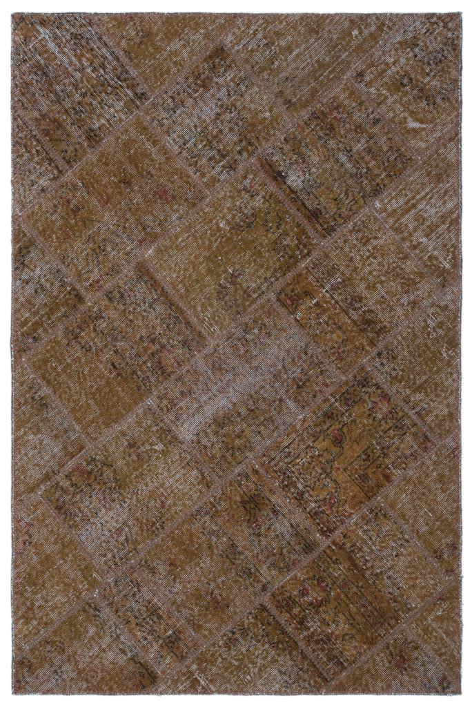Apex Patchwork Unique Brown 25102 120 x 180 cm