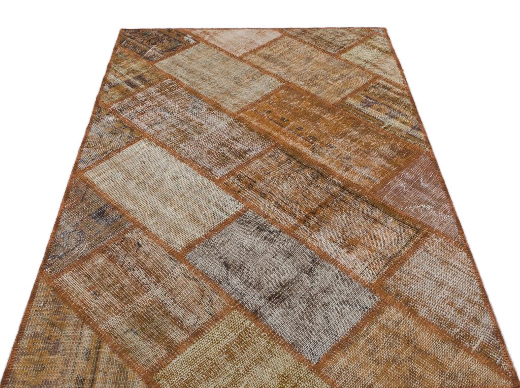 Apex patchwork unique brown 31141 120 x 180 cm
