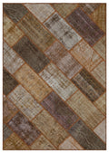 Apex Patchwork Unique Coffee 31284 160 cm x 230 cm