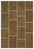 Apex Patchwork Unique Coffee 33896 160 cm x 230 cm