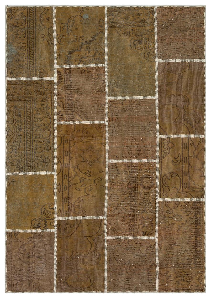 Apex Patchwork Unique Coffee 33896 160 cm x 230 cm
