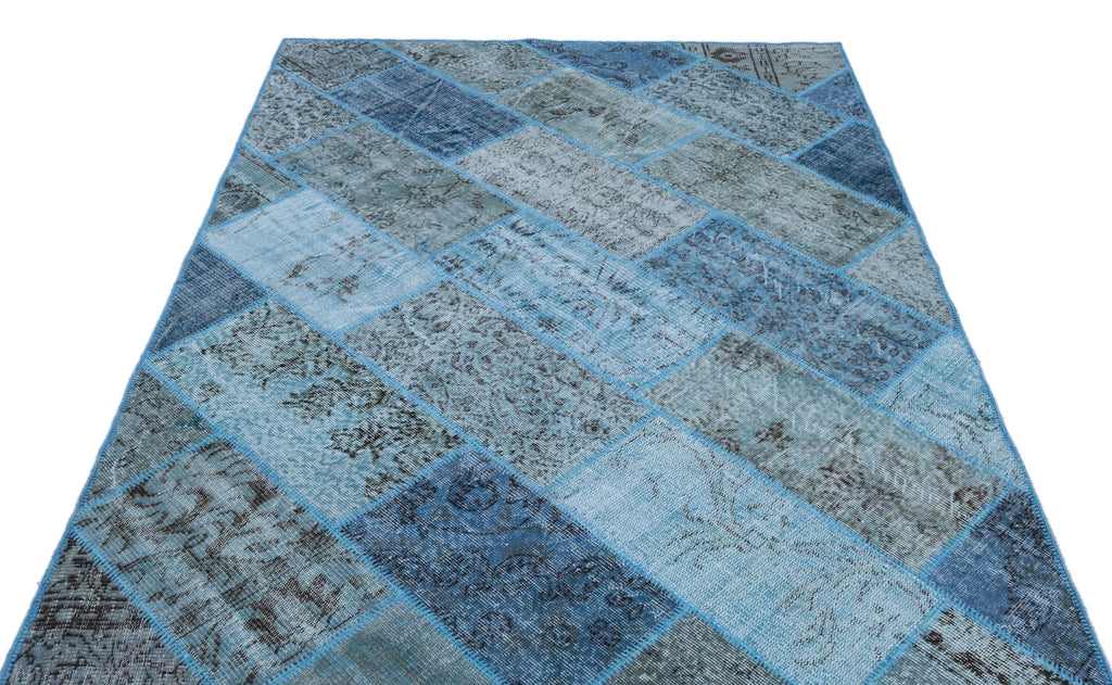 Apex Patchwork Unique Blue 26293 160 cm x 230 cm
