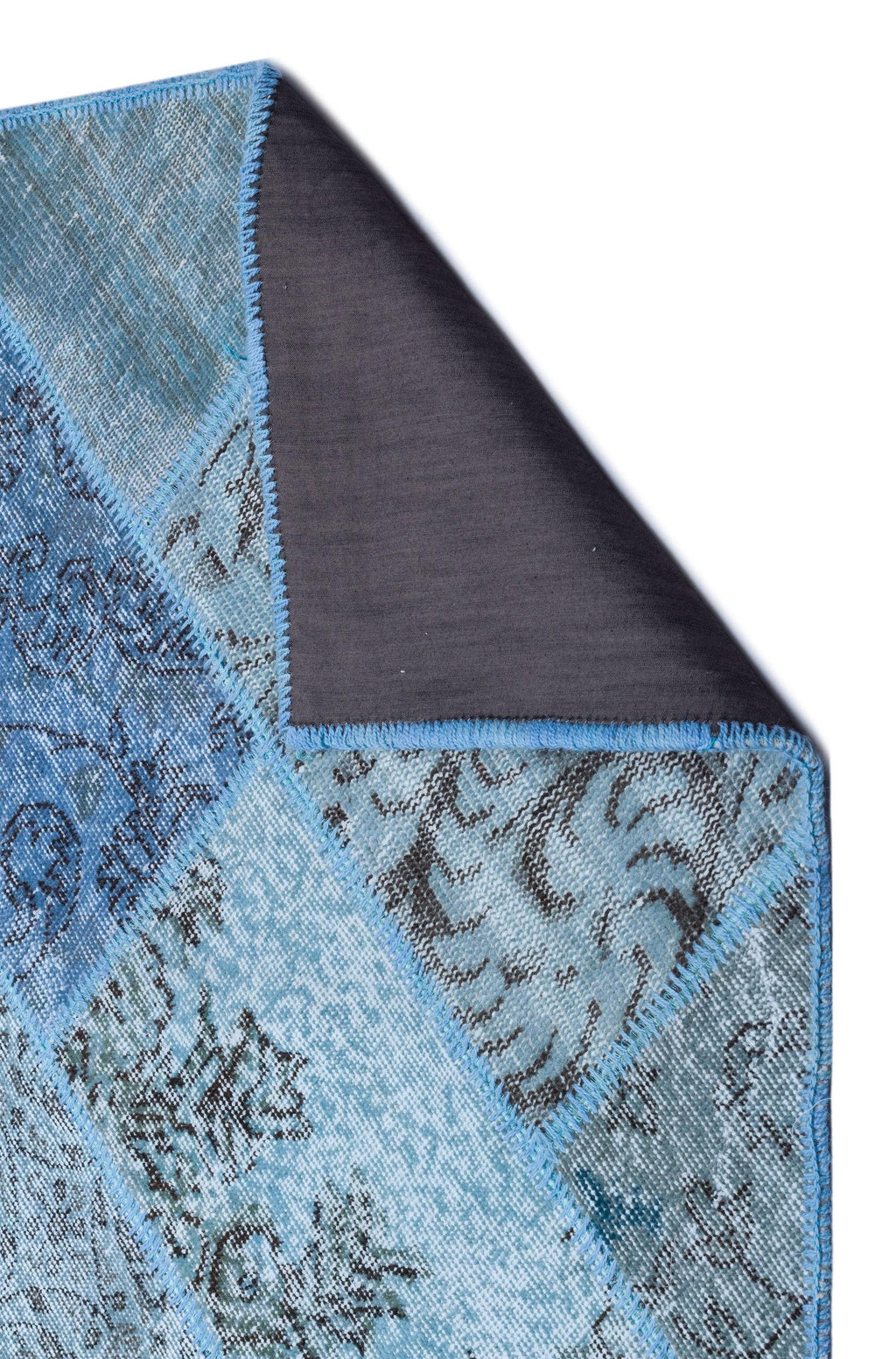 Apex Patchwork Unique Blue 26293 160 cm x 230 cm