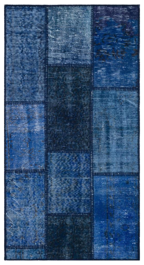 Apex Patchwork Unique Blue 31384 80 x 150 cm