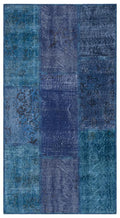 Apex Patchwork Unique Blue 31431 80 x 150 cm