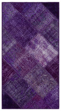 Apex Patchwork Unique Mor 31381 80 x 150 cm