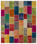 Apex Patchwork Unique Multi Naturel 20211 306 x 366 cm
