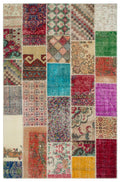 Apex Patchwork Unique Multi Natural 20458 199 cm X 303 cm