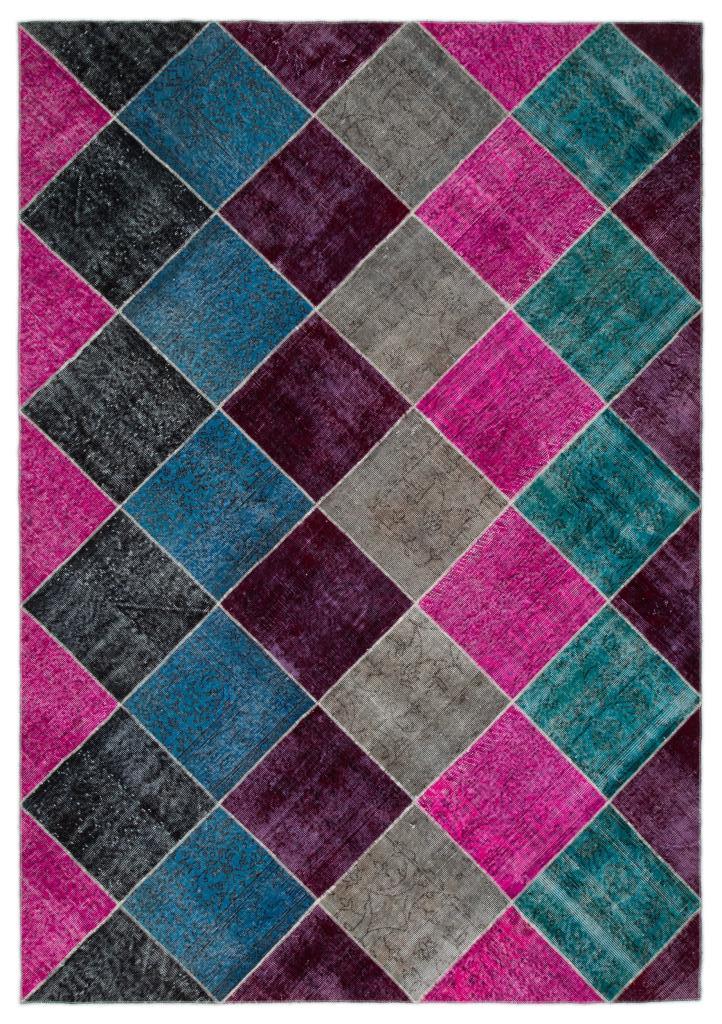 Apex Patchwork Unique Multi Naturel 20481 202 x 290 cm