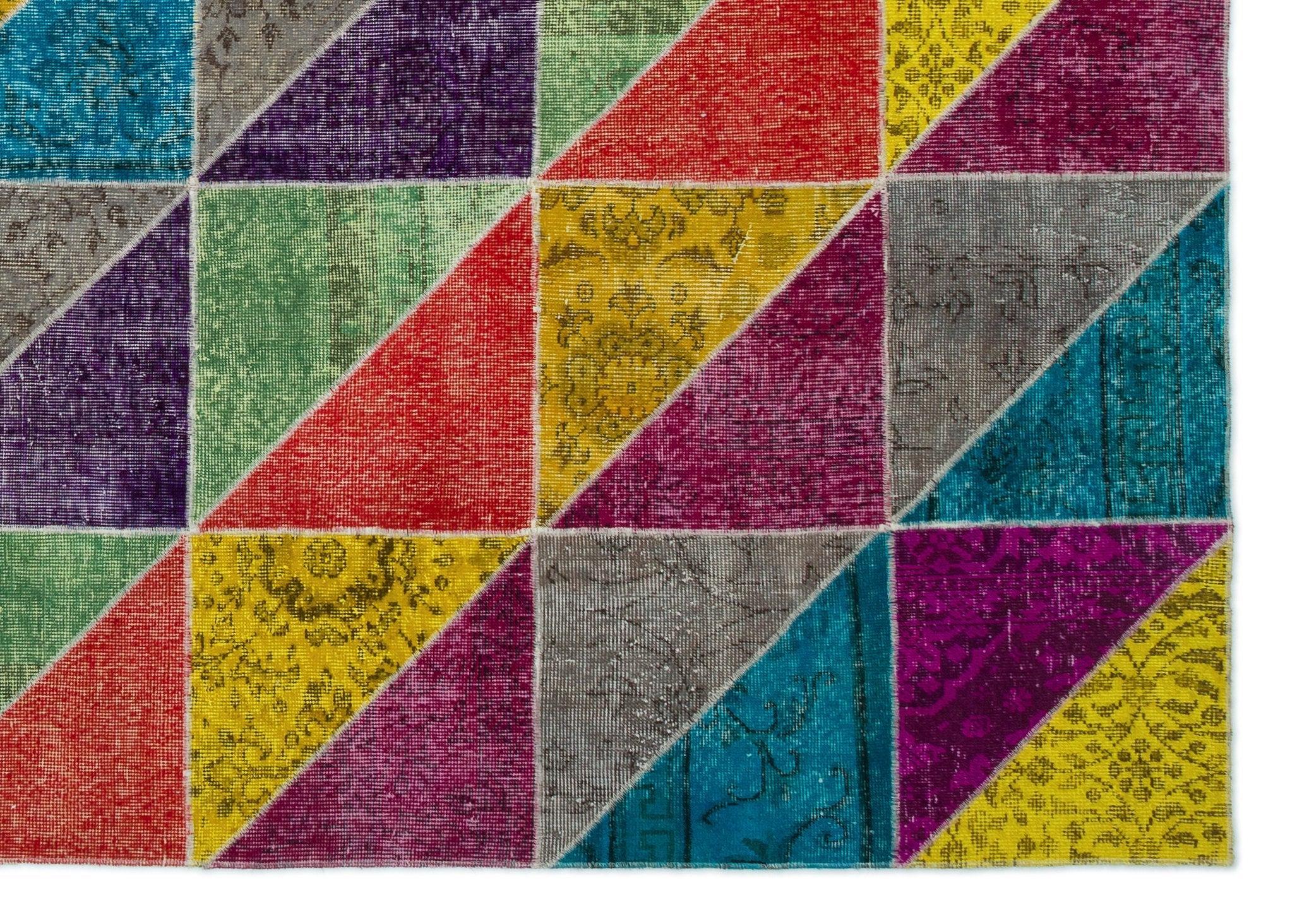 Apex Patchwork Unique Multi Natural 20486 203 cm X 287 cm