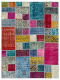 Apex Patchwork Unique Multi Naturel 20604 172 x 230 cm