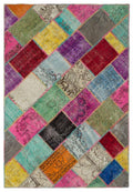 Apex Patchwork Unique Multi Naturel 20981 160 x 234 cm