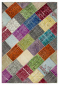 Apex Patchwork Unique Multi Naturel 20993 163 x 231 cm