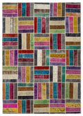 Apex Patchwork Unique Multi Naturel 21059 200 x 280 cm
