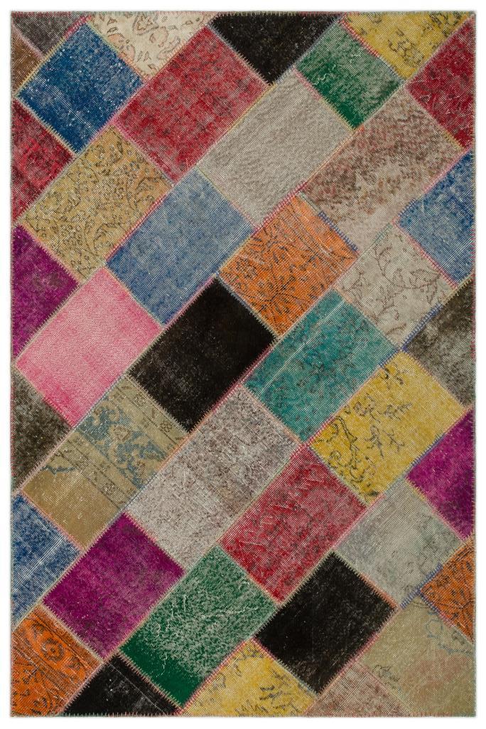 Apex Patchwork Unique Multi Natural 21477 162 cm X 238 cm