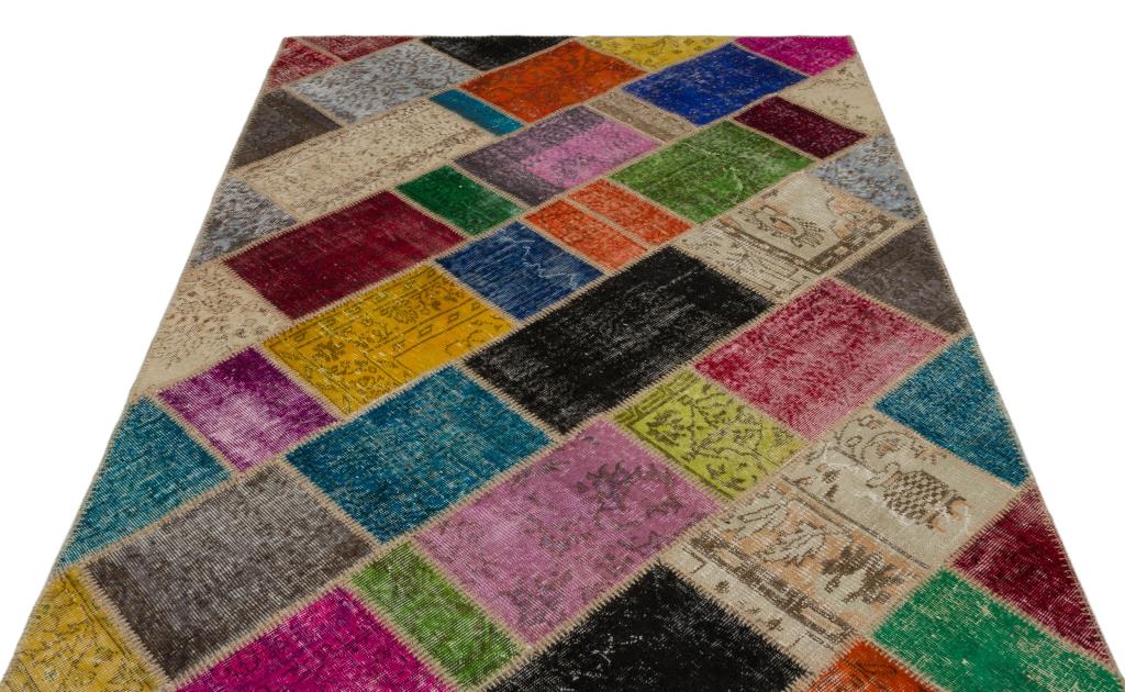 Apex Patchwork Unique Multi Natural 21600 160 cm x 233 cm