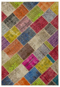 Apex Patchwork Unique Multi Naturel 21610 160 x 233 cm
