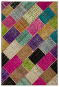 Apex Patchwork Unique Multi Naturel 21615 160 x 233 cm