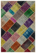 Apex Patchwork Unique Multi Naturel 21651 160 x 233 cm
