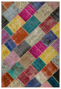 Apex Patchwork Unique Multi Naturel 21664 160 x 233 cm