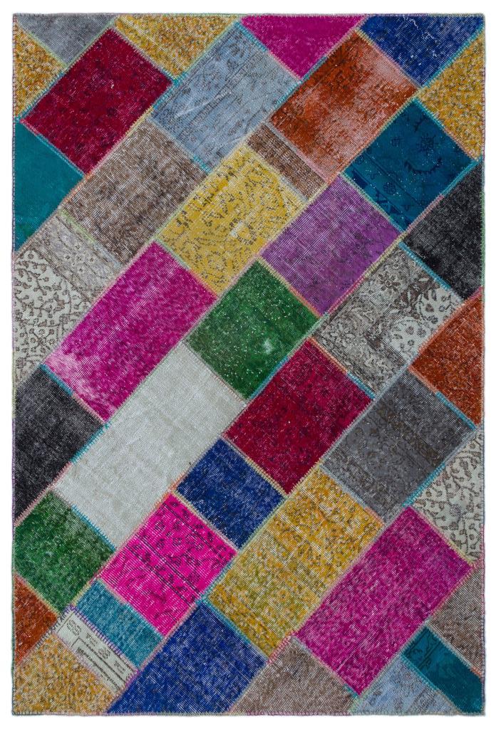Apex Patchwork Unique Multi Natural 21958 160 cm X 230 cm