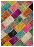 Apex Patchwork Unique Multi Natural 21990 160 x 230 cm