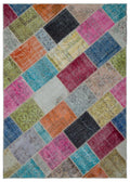 Apex Patchwork Unique Multi Naturel 22015 160 x 230 cm