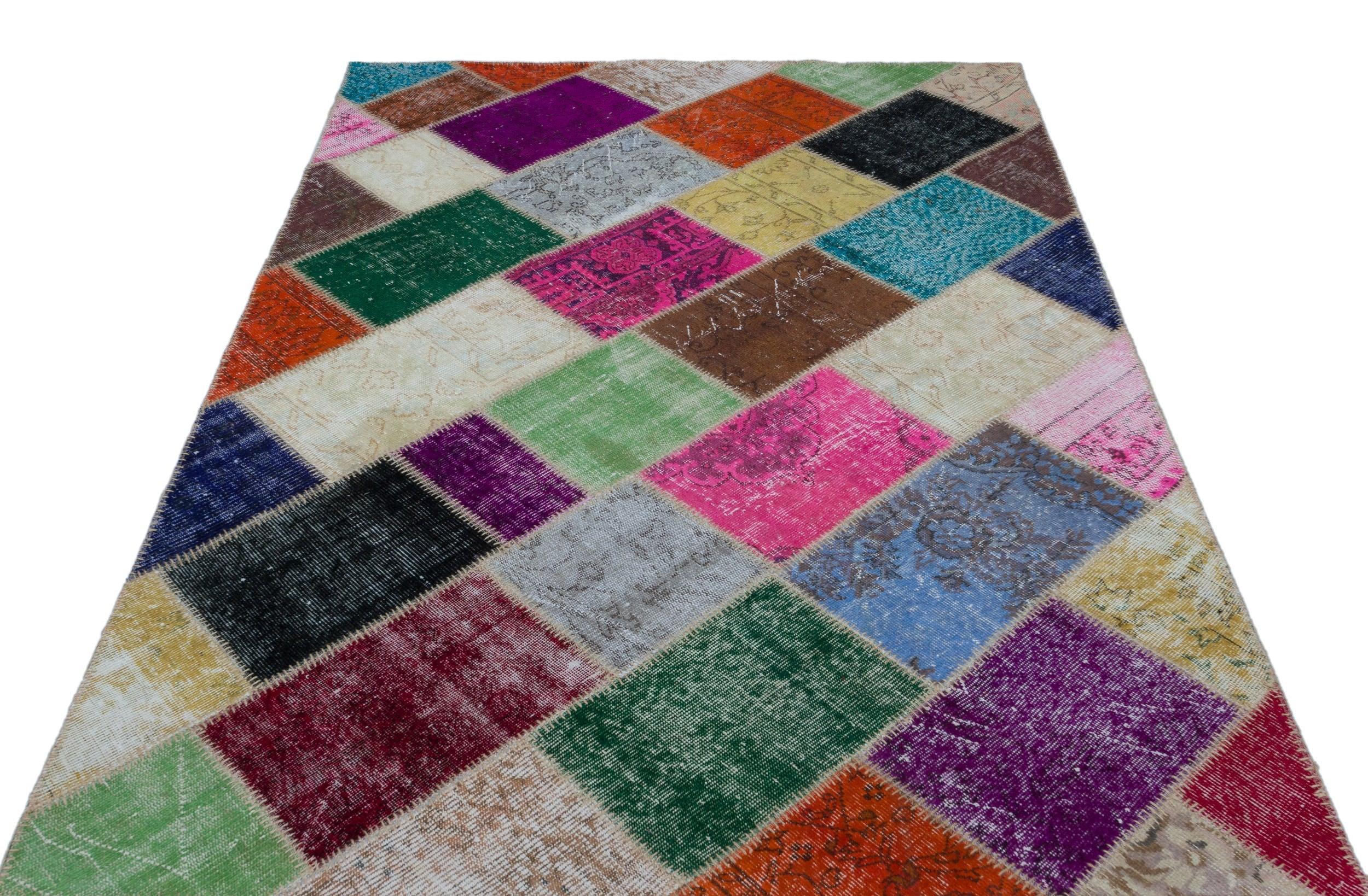 Apex Patchwork Unique Multi Natural 22017 160 cm X 230 cm