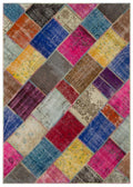 Apex Patchwork Unique Multi Naturel 22033 160 x 230 cm
