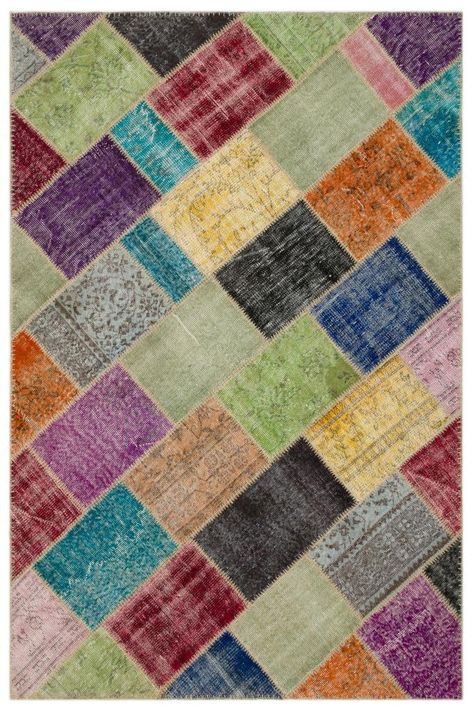 Apex Patchwork Unique Multi Natural 22043 160 cm X 230 cm
