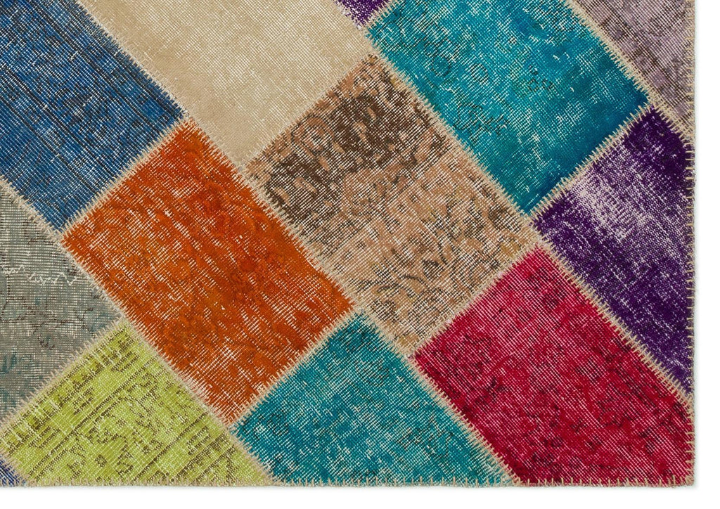 Apex Patchwork Unique Multi Natural 22077 160 cm X 230 cm