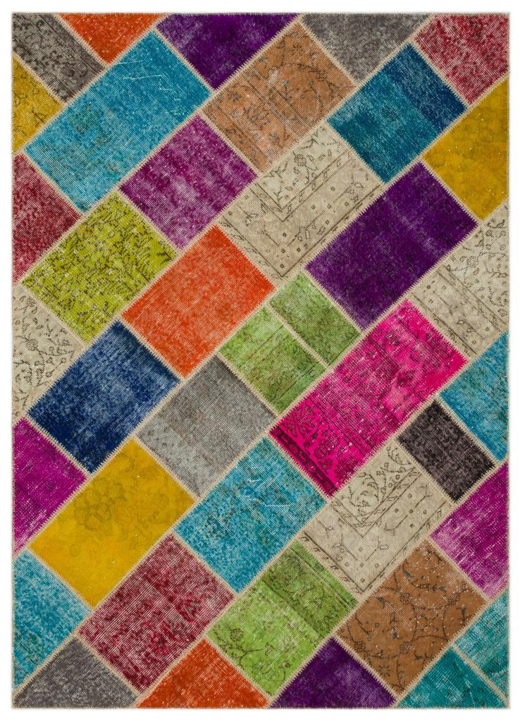 Apex Patchwork Unique Multi Naturel 22094 160 x 230 cm