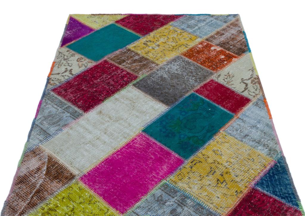 Apex Patchwork Unique Multi Natural 22165 120 cm X 180 cm