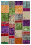 Apex Patchwork Unique Multi Natural 22254 160 x 230 cm