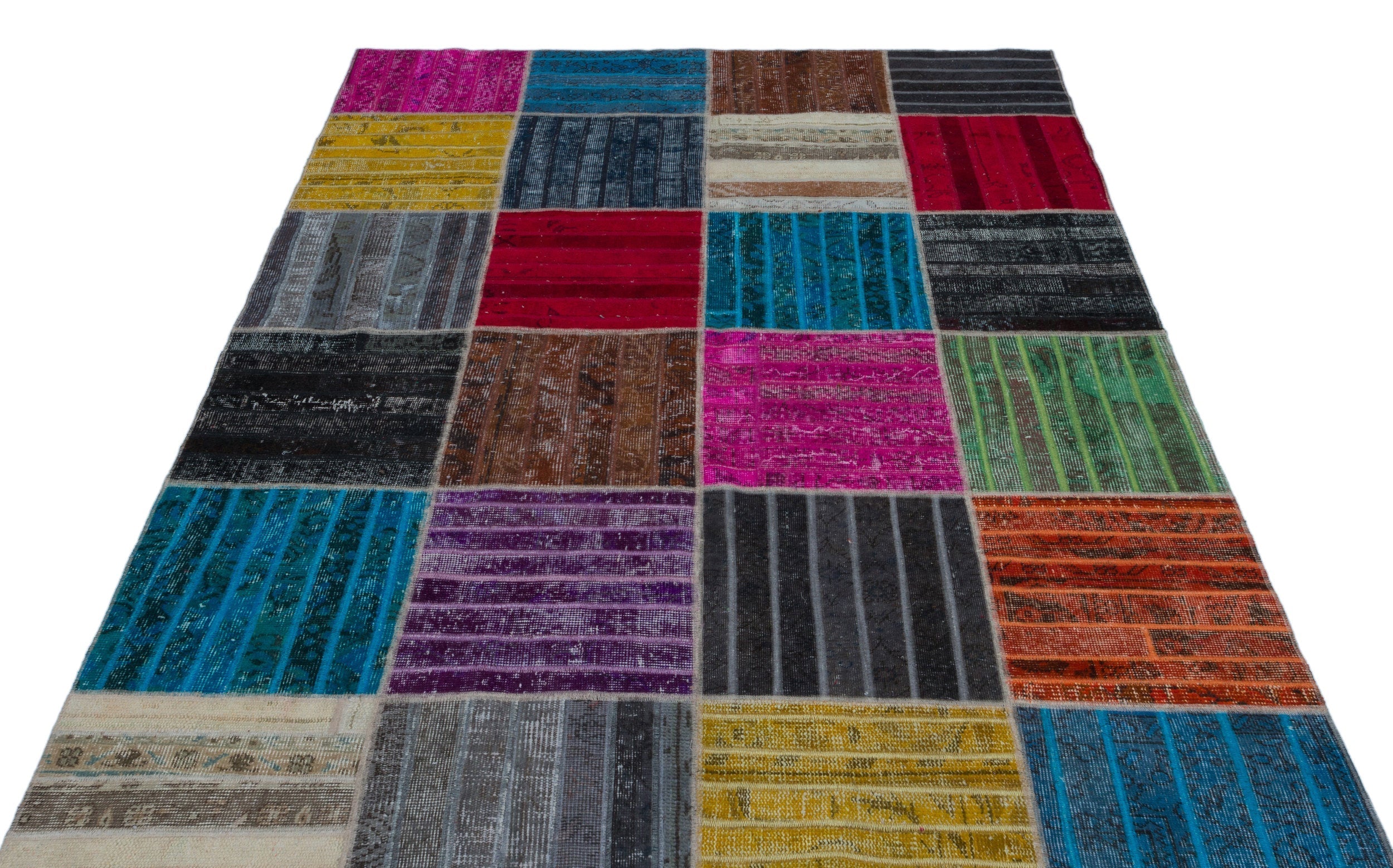Apex Patchwork Unique Multi Natural 24910 160 cm x 230 cm