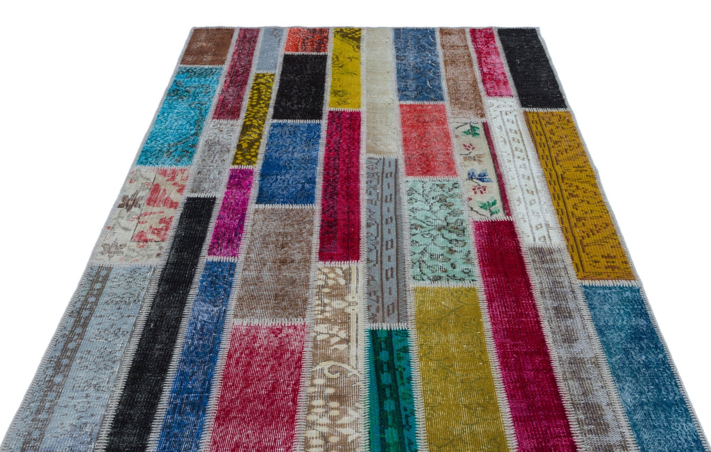 Apex Patchwork Unique Multi Natural 25226 155 cm X 231 cm