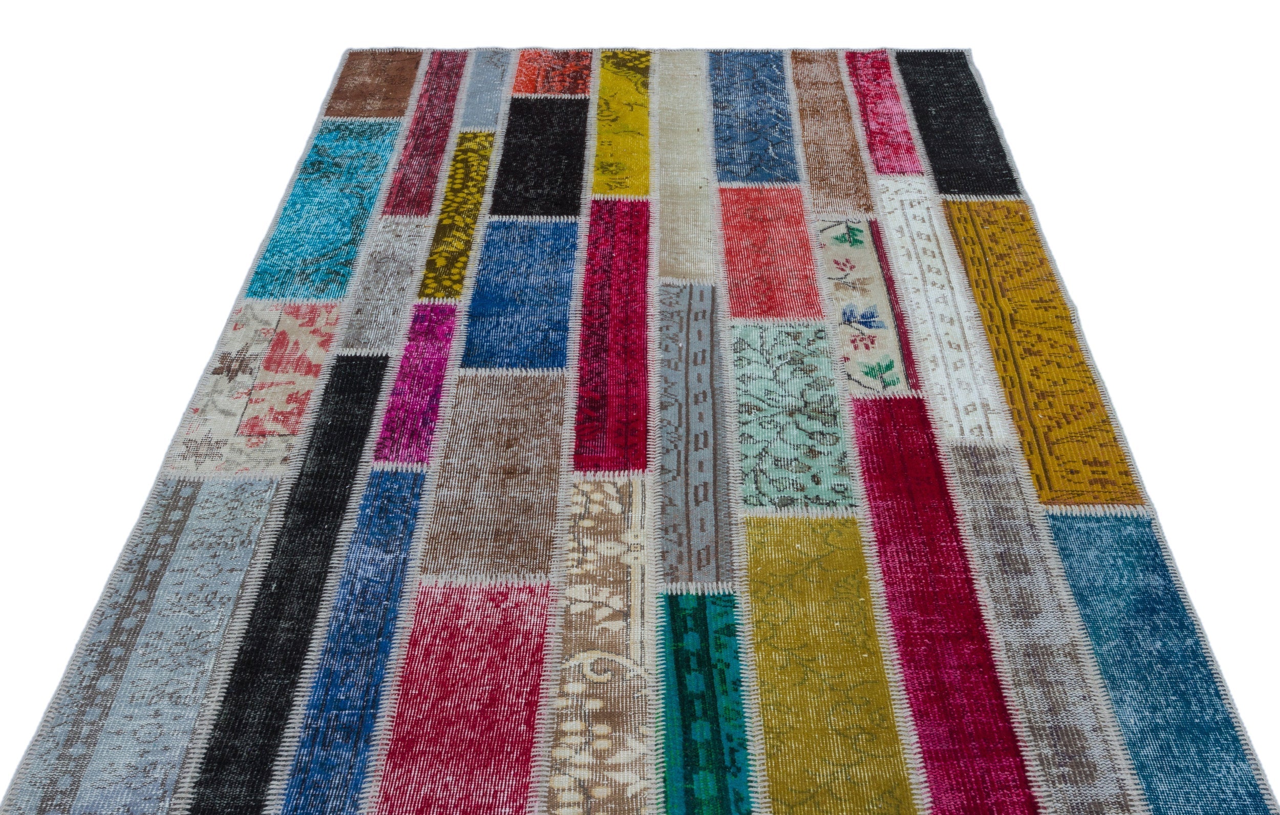 Apex Patchwork Unique Multi Natural 25226 155 cm X 231 cm