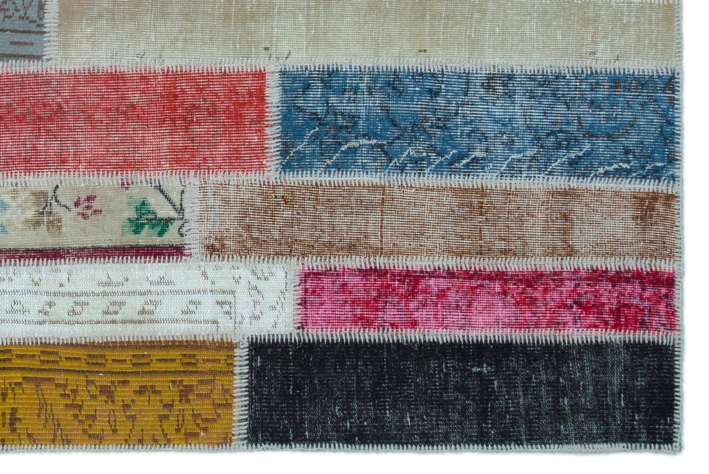 Apex Patchwork Unique Multi Natural 25226 155 cm X 231 cm