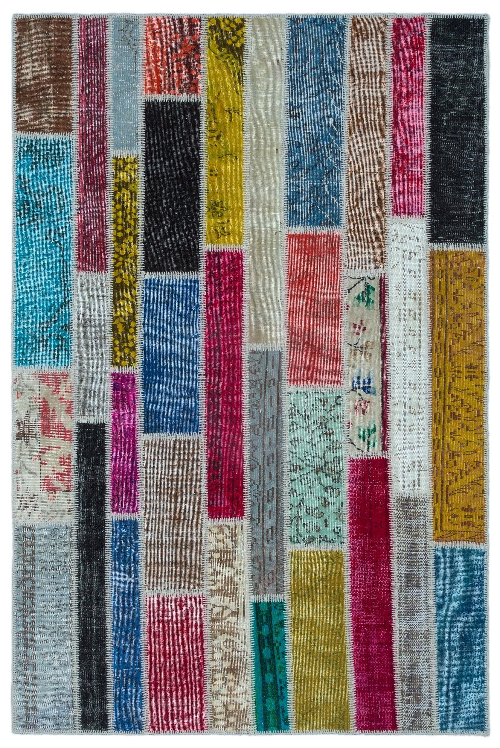 Apex Patchwork Unique Multi Natural 25226 155 cm X 231 cm