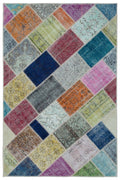 Apex Patchwork Unique Multi Naturel 25236 151 x 226 cm