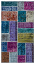 Apex Patchwork Unique Multi Naturel 25964 80 x 150 cm