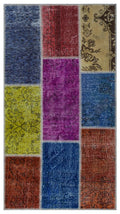 Apex Patchwork Unique Multi Naturel 25970 80 x 150 cm