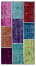 Apex Patchwork Unique Multi Naturel 26057 80 x 150 cm