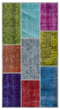 Apex Patchwork Unique Multi Naturel 26093 80 x 150 cm