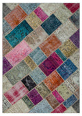 Apex Patchwork Unique Multi Naturel 26388 160 x 230 cm